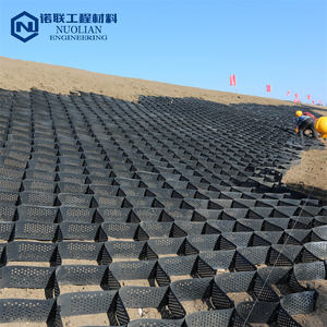 Hdpe 지오 셀 슬로프 안정화 플라스틱 진입로 포장 지오 웹 옹벽 Hdpe 용접 지오 셀 플라스틱 가격 - Product Image 2