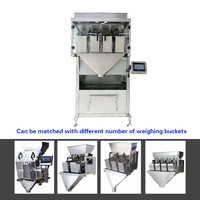 Machine d'emballage de granulés semi-automatique, mesure et pesage de graines de noix et de melon, machine de remplissage de sacs alimentaires