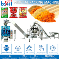 Automatische Multihead Weegschaal Poeder Voedsel Kruiden Vul- en Verpakkingsmachine Thee Masala Pinda Kruidenkorrel Zakjes Verpakkingsmachine