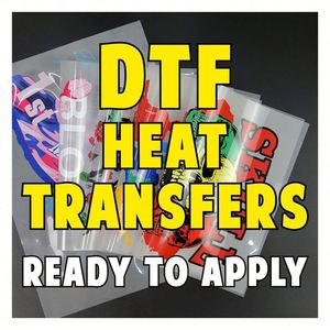 Floral Peace DTF Transfer Uv Dtf <b>Sticker</b> Transferable Film Heat Transfer Clothing Designs Ready to Press for T Shirt - Product Image 2