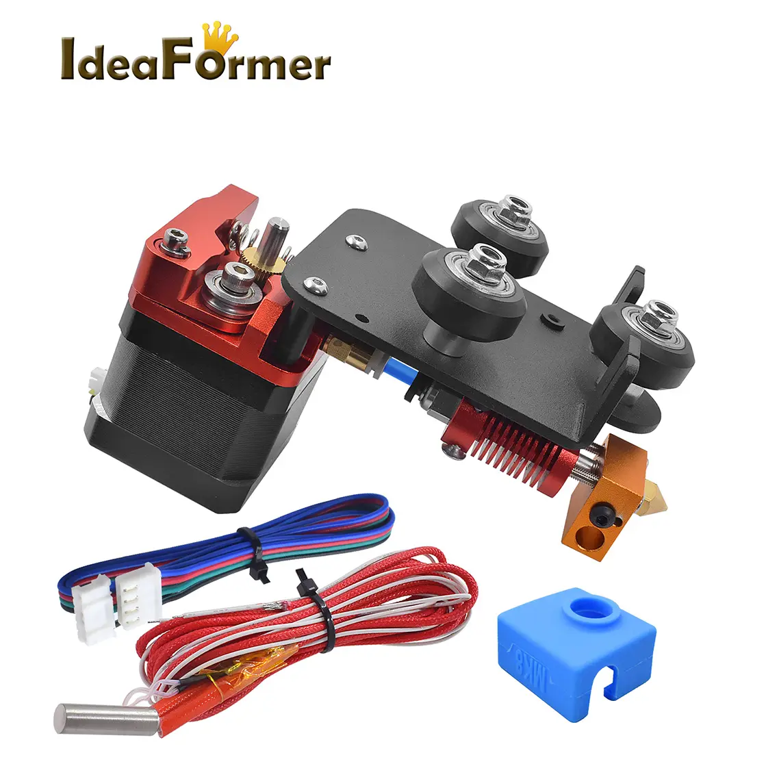 3D Printer Parts Upgraded Short-range Feeding Extruder Replacement Drive Feeder Kit 12V/24V