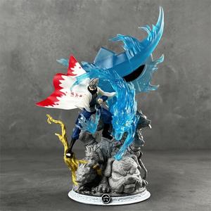 Statue GK du Sixième Hokage <span class=keywords><strong>Kakashi</strong></span> Hatake, Figurine de collection Anime, Modèle <span class=keywords><strong>Sharingan</strong></span>, Décoration de bureau, Qualité supérieure, Cadeau pour fans - Product Image 1