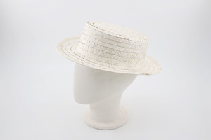 2025 Woven Grass Straw Hat with Embroidered Pattern Eco-Friendly Daily Sunshade for Fishing Travel Beach From Vietnam - Product Image 3