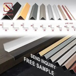 Decorative Anodized Sheet Metal Angle Aluminum Aluminium Wall Corner Guards Covers Edge Protection Protectors For Walls Home