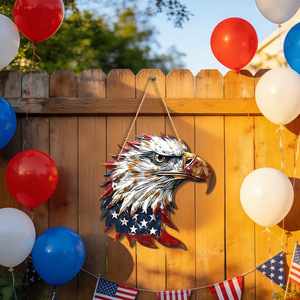 Letrero Colgante de Madera para el 4 de Julio, Decoración Patriótica de Pared 1776-2026 para el Día de la Independencia, Decoración del Hogar, Regalo para Patriotas - Product Image 2