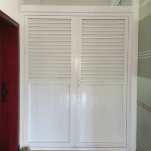 Fenêtres en verre à persiennes en aluminium à réglage manuel de conception moderne, durables, écologiques et faciles à nettoyer - Product Image 6