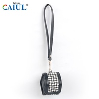 Sac de rangement portable en cuir PU pour appareil photo reflex numérique Caiul, étui souple pour appareil photo numérique, élégant, durable, Poroflops Instax PAL Photo Wizard Plaid