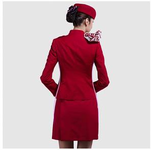 Uniforme de <span class=keywords><strong>Azafata</strong></span> de Aerolínea, Estilo Nuevo, Personalizable, para Mujer - Product Image 2
