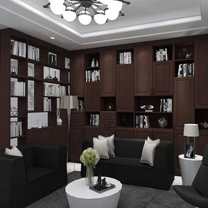 2025素朴な木材のエントリーウェイキャビネット-エントリーホールストレージ部屋仕切り付きソリッドウッド構造仕切り - Product Image 3