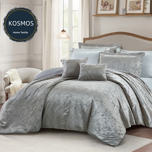 Sang trọng Jacquard làm mát nhà thêu Comforter thiết lập trong một túi - Product Image 4