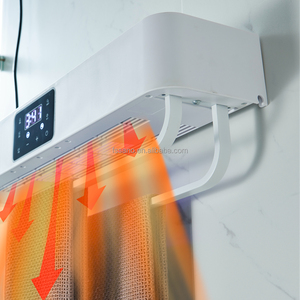 Baño Inodoro Cocina Montado en la pared Crema eléctrica calentada Toalla de baño blanca Tendedero Toalla Desinfección Calentador <span class=keywords><strong>Toallero</strong></span> Barra Estante - Product Image 6