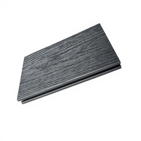 Tarima de WPC de Alta Calidad con Relieve 3D Antideslizante, Tradicional, Cepillada, Encajable, Resistente, Compuesta, Impermeable para Patio