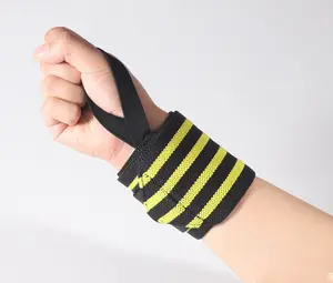 高品质健身安全保护器腕带健身房腕带举重腕带支架