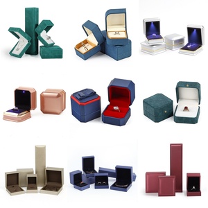 Emballage d'expédition personnalisé pour montres et bijoux pour femmes, coffret cadeau de luxe, boîte à bijoux en papier pour bagues et colliers - Product Image 4