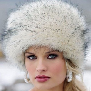 Phụ Nữ Của Mùa Đông Ngoài Trời Ấm Áp Faux <span class=keywords><strong>Fur</strong></span> Trapper <span class=keywords><strong>Hat</strong></span> Bán Buôn Dày Sang Trọng Nhiệt Mềm Mại Da Thân Thiện Phim Hoạt Hình Thư Mô Hình Bãi Biển - Product Image 1