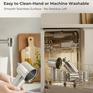 Accessoire <span class=keywords><strong>trancheur</strong></span>-râpe en acier inoxydable, compatible lave-vaisselle, pour légumes et fromage, avec 3 lames pour <span class=keywords><strong>KitchenAid</strong></span> - Product Image 5