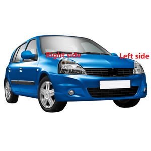Couverture de lentille de phare de voiture pour <span class=keywords><strong>Clio</strong></span> Campus 2009, coque de phare avant, abat-jour transparent, abat-jour en plexiglas, boîtier de lampe - Product Image 2