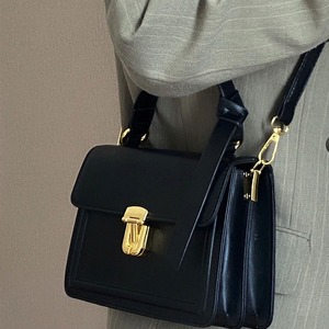 Bolso Bandolera Versátil para Mujer, Estilo Moderno, Retro, Pequeño, Cuadrado, con Cierre de Cremallera, Material PU - Product Image 4