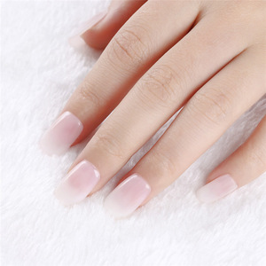 Pinceau à ongles plat pour nail art, avec virole sertie, en nylon, pour peinture au gel, poudre de perle, et décoration d'ongles en salon de manucure - Product Image 3