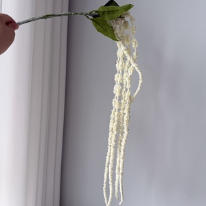 Decoración Floral Artificial Colgante de Amaranto de 6 Ramas con Tacto Real, Lágrimas de Amante, Verde, para Hogar y Arreglos Florales de Boda - Product Image 4