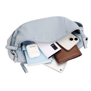 New Winter Fashion Nylon Waterproof Small Daypack Sling Shoulder Crossbody Messenger Bag Women Men Single <b>Strap</b> - Product Image 1
