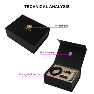 Anti-counterfeit Hot Stamping <b>Gift</b> Packaging <b>Box</b> with <b>Magnetic</b> Close Lid - Product Image 6
