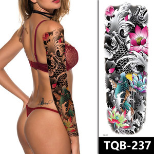 Nuevo Diseño de Tatuaje Temporal de Manga <span class=keywords><strong>Completa</strong></span> de Gran Tamaño <span class=keywords><strong>para</strong></span> <span class=keywords><strong>Hombre</strong></span>, <span class=keywords><strong>Tatuajes</strong></span> de Manga - Product Image 2