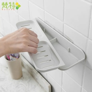Porte-savon mural moderne double rangée sans perçage, de haute qualité, fabriqué en Chine, unique et décoratif pour salles de bain d'hôtels - Product Image 5