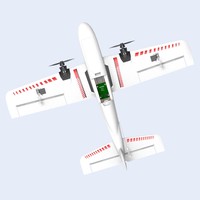 Avion HUNTER H-1 EPP, envergure 680 mm, avion RC FPV à aile fixe