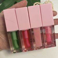Logo privé personnalisé brillant à lèvres hydratant étanche 30 couleurs Vegan cosmétique huile pour les lèvres pour Halloween