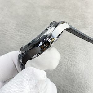O-<span class=keywords><strong>M</strong></span>-G Sea Master jam tangan pria, jam tangan pria mekanis otomatis Dial hitam Bezel keramik tali karet zirkonia hitam - Product Image 5