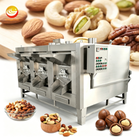Machine à torréfier électrique ORME pour cacahuètes, graines de tournesol, noix de cajou, amandes et noix de terre, avec fonction caramelisation