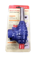 Mini chalumeau de cuisine et de soudage en acier inoxydable au butane, allumage électronique, flamme réglable 1000-1300°F, chalumeau pour crème brûlée