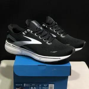 Brooks Glycerin GTS 20 Ghost 15 16, Zapatos Deportivos para Mujer y Hombre, Hyperion <span class=keywords><strong>Tempo</strong></span> Triple, Negro y Blanco, 2025 - Product Image 2