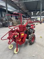 Moissonneuse de maïs de terrasse, mini-récolteuse diesel à une rangée, portée à la main pour usage familial agricole