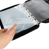 Pochette de rangement de documents A4, poinçon en plastique transparent, dossier de fichiers, sac étanche, protecteur de feuille en forme de L, organisateur de fichiers