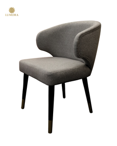 Silla de Comedor Ergonómica Moderna Leander con Estructura de Madera Maciza y Diseño Estable, Diseño Simple para Sala de Estar y Bar en Casa - Product Image 1