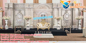 Mastani Palacio boda etapa de decoración Texas increíble Rajwada Palacio boda del último Rajwada boda fibra Decoración - Product Image 3