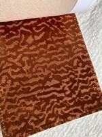 Tissu de canapé en velours jacquard beige de luxe |   Tissu d'ameublement en polyester écologique, respirant et résistant à l'eau pour vêtements (personnalisé)