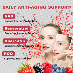 Gran oferta 2025, venta al por mayor, NAD + 1000mg, niacinamida líquida, ribósido, resveratrol, suplemento energético PQQ, bebida para mejorar la energía - Product Image 2