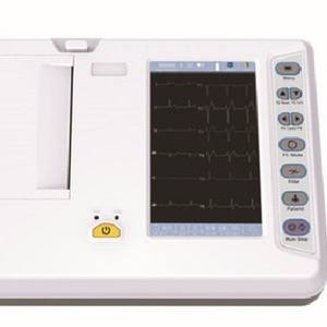 Appareil ECG portable Mk 3306G à 6 canaux avec batterie intégrée, certifié CE, pour l'analyse de la fréquence cardiaque et l'utilisation sur tout le corps - Product Image 3