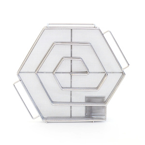 Offre Spéciale : Accessoires de barbecue en acier inoxydable 304 – Générateur de fumée hexagonal pour fumoir à froid, résistant à la corrosion et à la chaleur, idéal pour la fumée. - Product Image 1
