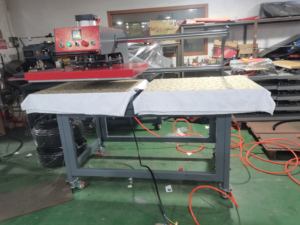 Máquina de Prensa de Calor por Sublimación para Prendas de Vestir, Impresión Digital Automática Neumática de Cama Plana J Air, Nueva, 50*70cm - Product Image 4