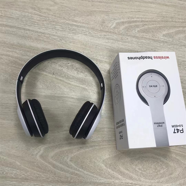 Wireless Earphone OEM Brand Multi-color Adjustable Audifonos With MIC P47 Wireless Headphones V5.0