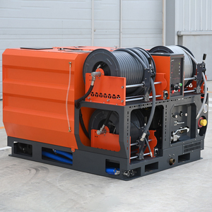 AMJET TS15128 Máquina de Limpieza de Drenajes 2175-3000psi 128/95/65/40lpm, Limpiador de Alcantarillado para Limpieza de Tuberías - Product Image 4
