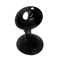 6R0809857D 6R0809857 Primer Gas cubierta de tanque de combustible cubierta de puerta adecuada para Volkswagen Polo 2011-2019