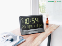 Alfajr Horloge Prière Heure Mondiale Usine Vente en Gros Alharameen LCD Azan Horloge