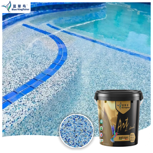 Enduit de <span class=keywords><strong>piscine</strong></span> haut de gamme pour villa et hôtel, finition perles de verre scintillantes, revêtement intérieur de <span class=keywords><strong>piscine</strong></span> à agrégats apparents - Product Image 1