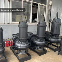 Pompe submersible basse pression en acier inoxydable à haut débit et haute qualité pour eaux usées, boues, sable et applications chimiques dans l'exploitation minière et l'agriculture
