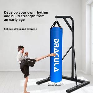 HV Boxing Sandbag Rack <span class=keywords><strong>Sac</strong></span> <span class=keywords><strong>de</strong></span> frappe lourd 5.0kg Garantie 10 ans Pas <span class=keywords><strong>de</strong></span> cintre intérieur <span class=keywords><strong>fixe</strong></span> Gobelet vertical Formation complète - Product Image 3